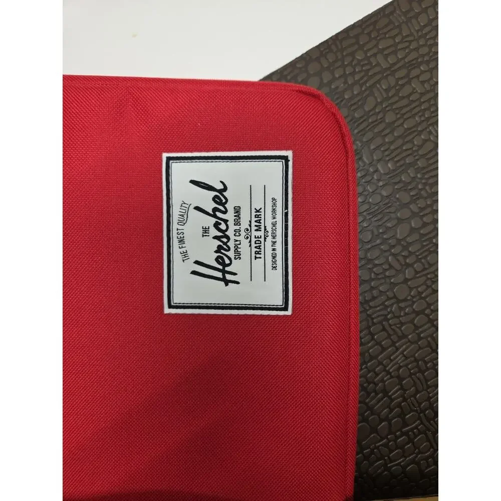 The Herschel Supply Co Brand 15x11” Laptop Sleeve in Navy And Red
